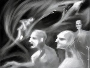 Fantastic Creatures: Spectra (Illustration) by Alessandro Lonati
