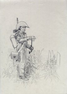 Soldier of the Napoleonic Army, Infantry Hunter