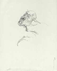 Chupacabra, South American Vampire by Alessandro Lonati