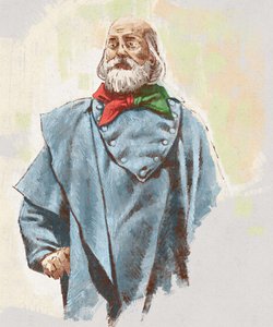 Portrait of General Giuseppe Garibaldi