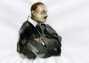 Portrait of Pastor Martin Luther King