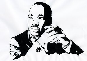 Portrait of Martin Luther King Jr.