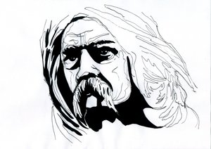 Portrait of Vercingetorix, chief of the Arverni tribe