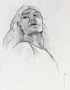 Portrait of a Pirate or Sailor