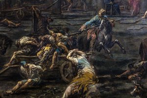 The Arrival and Interrogation of Galley Slaves in the Genoa Prison