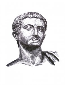 Classical Roman Bust by Alessandro Nesci