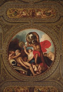 Allegory of Astronomy, from the ceiling of the library, 1635