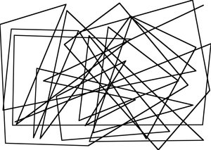 String-line as a Cubism by Alex Caminker