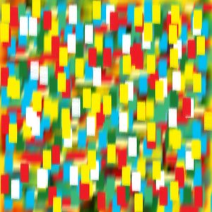 Vertical Puantilism Yellow