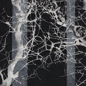 Silvery Branches Pattern by Alex Walsh
