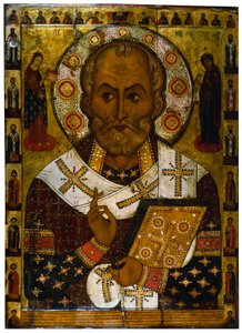 Saint Nicholas of Lipna by Alexa Petrov