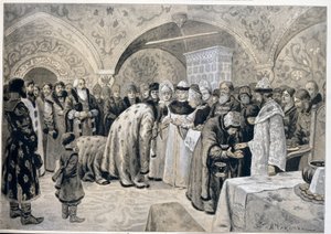 The Reception of the Tsarina after Easter Matins