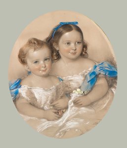 Double Portrait of Mary Sime Greig and David Middleton Greig