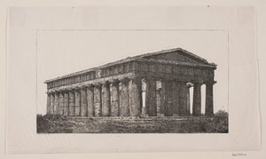 Poseidon Temple in Paestum