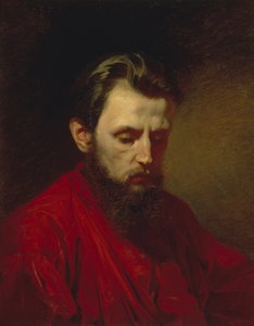 Portrait of the Painter Vyacheslav Grigoryevich Schwarz, 1838-1869, 1870