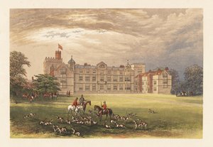 Burton Constable Hall, Yorkshire, England by Alexander Francis (after) Lydon