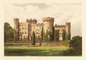Cholmondeley Castle, Cheshire, England by Alexander Francis (after) Lydon