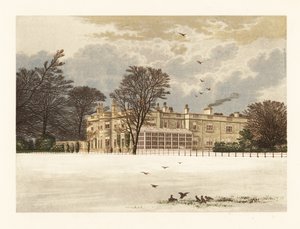 Ednaston Lodge, Derbyshire, England by Alexander Francis (after) Lydon