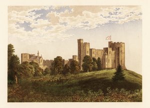 Peckforton Castle, Cheshire, England by Alexander Francis (after) Lydon