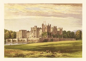 Raby Castle, Durham, England by Alexander Francis (after) Lydon