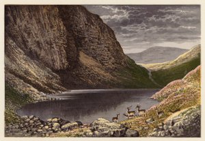 Scottish Loch Scenery: The Dhu Loch, Loch-na-gar