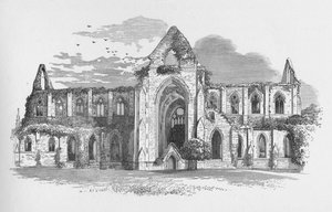 From the South, Tintern Abbey, 1897 by Alexander Francis Lydon