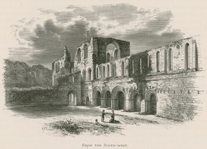 Furness Abbey, From the South-west by Alexander Francis Lydon