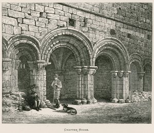 Kirkstall Abbey, Chapter House by Alexander Francis Lydon