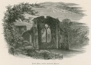 Netley Abbey, East End, from Abbot