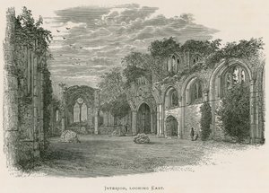 Netley Abbey, Interior, Looking East by Alexander Francis Lydon