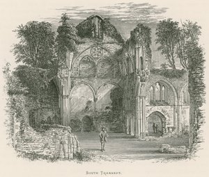 Netley Abbey, South Transept by Alexander Francis Lydon