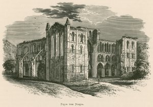 Rievaulx Abbey, From the North by Alexander Francis Lydon