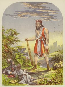 The Pilgrims Found by Giant Despair by Alexander Francis Lydon