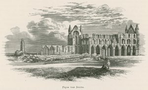 Whitby Abbey, From the South by Alexander Francis Lydon