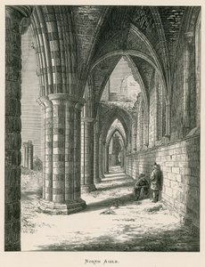 Whitby Abbey, North Aisle by Alexander Francis Lydon