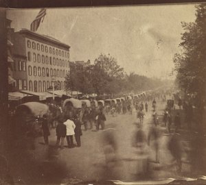 Grand Army Review, Washington, D.C., May 1865 by Alexander Gardner