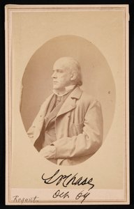 Portrait of Salmon Portland Chase by Alexander Gardner