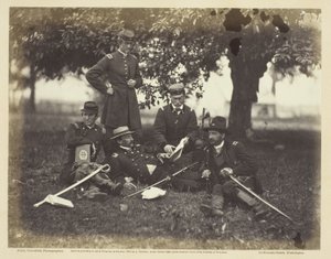 Studying the Art of War by Alexander Gardner