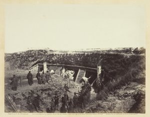 The Pulpit, Fort Fisher, North Carolina, January 1865 by Alexander Gardner