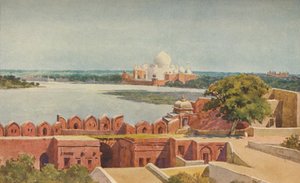 The Taj from the Fort, Agra, c1880 by Alexander Henry Hallam Murray