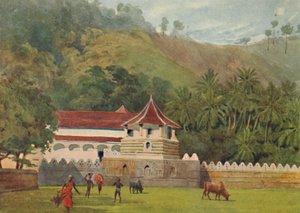 The Temple of the Tooth, Kandy - Exterior by Alexander Henry Hallam Murray