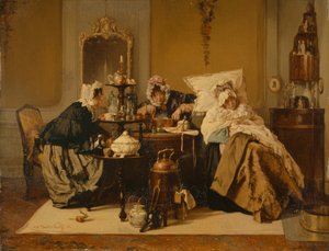 The Sick Woman by Alexander Hugo Bakker Korff
