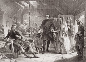 The First Meeting of Prince Charles and Flora Macdonald on the Island of South Uist, 1747, from 