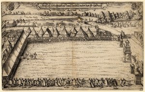 The Crossbow Archers in Munich, 1599 by Alexander Mair