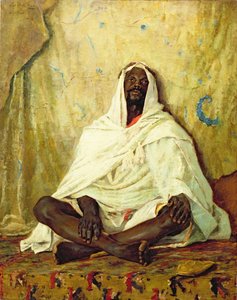 Seated Arab