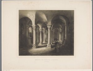 Crypt of the Abbey Church Rolduc by Alexander Schaepkens