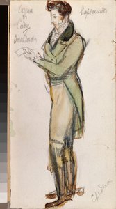 Costume design for the opera 