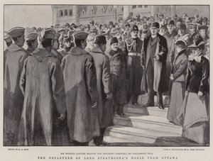 The Departure of Lord Strathcona
