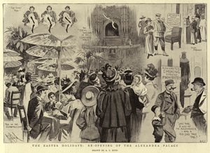 The Easter Holidays, Re-opening of the Alexandra Palace by Alexander Stuart Boyd