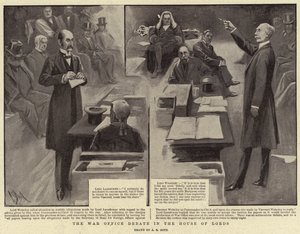 The War Office Debate in the House of Lords by Alexander Stuart Boyd